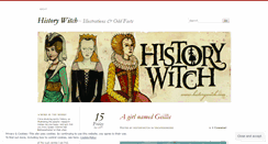 Desktop Screenshot of historywitch.com